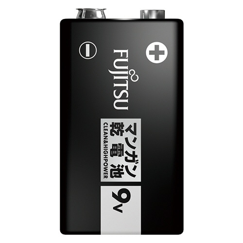 FDK 富士通 マンガン乾電池 9V形 6F22U(S) 1セット(10本)