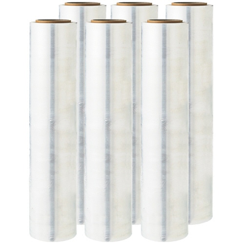 クラフトマン ストレッチフィルム 14μ 500mm×300m CF-SF1 1セット(12巻:6巻×2ケース)