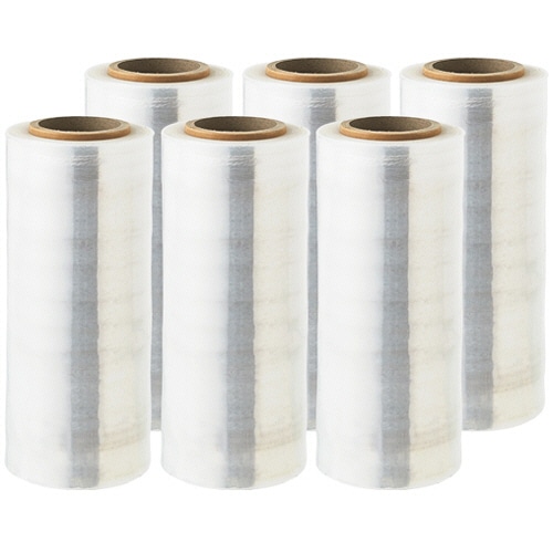 クラフトマン ストレッチフィルム 14μ 300mm×500m CF-SF2 1セット(12巻:6巻×2ケース)