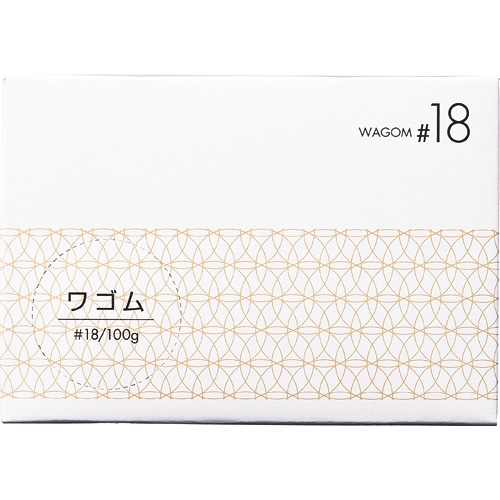 TANOSEE 輪ゴム #18 内径44.5mm 100g入 1セット(5箱)