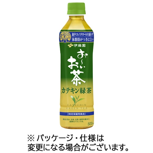 伊藤園　おーいお茶　カテキン緑茶　５００ｍＬ　ペットボトル　１ケース（２４本）