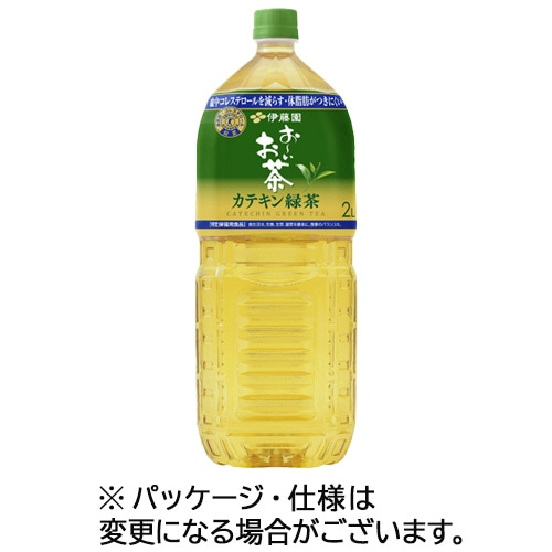 伊藤園　おーいお茶　カテキン緑茶　２Ｌ　ペットボトル　１ケース（６本）