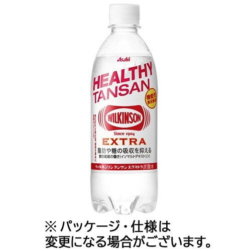 アサヒ飲料 ウィルキンソン タンサン エクストラ 490mL ペットボトル 1ケース(24本)