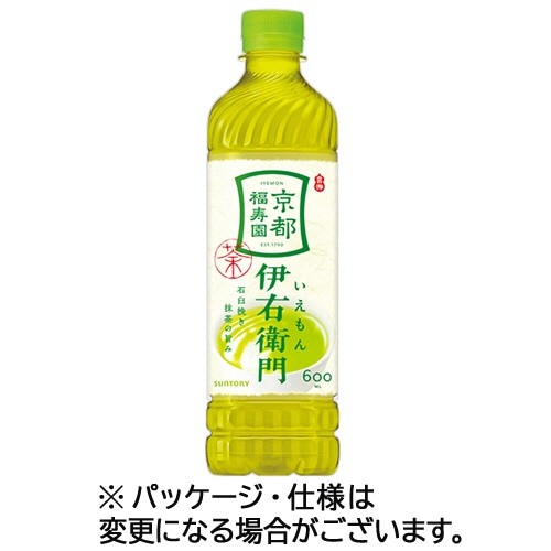 サントリー 緑茶 伊右衛門 600mL ペットボトル 1ケース(24本)