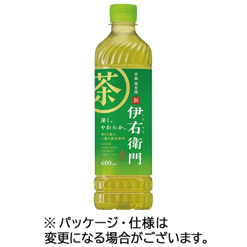 サントリー 緑茶 伊右衛門 600mL ペットボトル 1セット(48本:24本×2ケース)