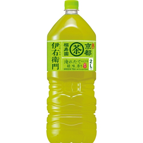 サントリー 緑茶 伊右衛門 2L ペットボトル 1セット(12本:6本×2ケース)