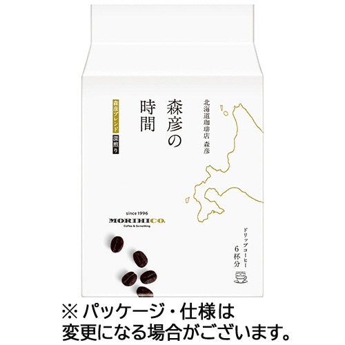 味の素ＡＧＦ　森彦の時間　ドリップコーヒー　森彦ブレンド　１セット（１８袋：６袋×３パック）