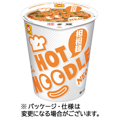 東洋水産　マルちゃん　ホットヌードル　ＮＥＯ　担担麺　７６ｇ　１セット（２４食：１２食×２ケース）