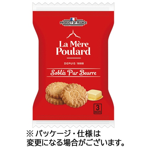 巴商事　ラ・メール・プラール　サブレピュールブール　１セット（３６枚：３枚×１２パック）