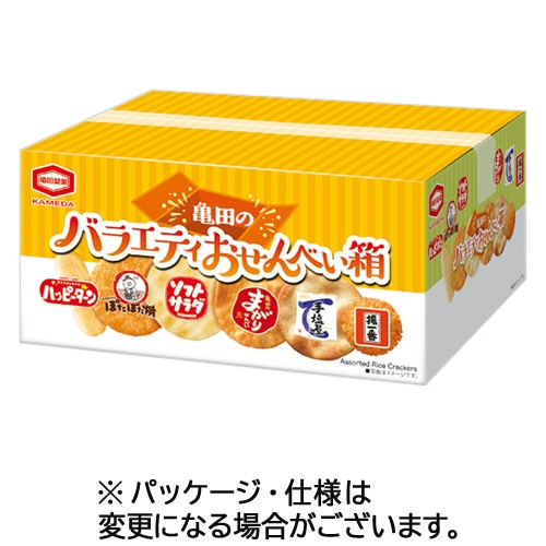 亀田製菓　亀田のバラエティおせんべい箱　１４２ｇ　１セット（６箱）