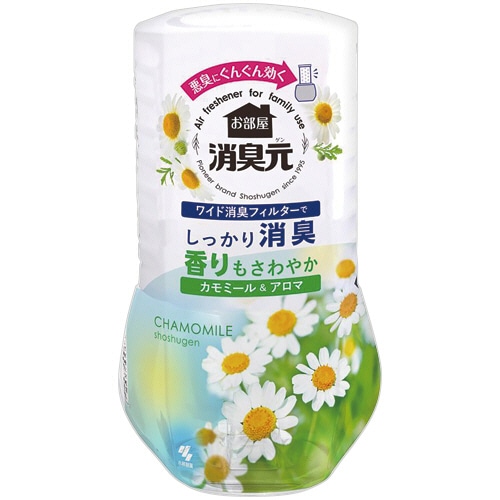 小林製薬　お部屋の消臭元　カモミール＆アロマ　４００ｍＬ　１セット（３個）
