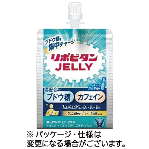 大正製薬　リポビタンゼリーパフォーマンス　１６０ｇ　パウチ　１セット（１８パック：６パック×３ケース）