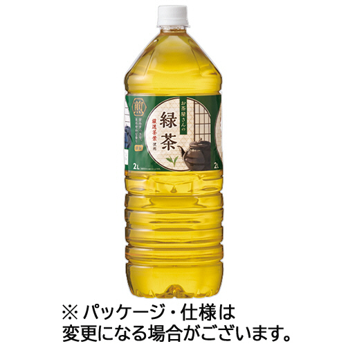 ライフドリンク　カンパニー　お茶屋さんの緑茶　２Ｌ　ペットボトル　１ケース（６本）