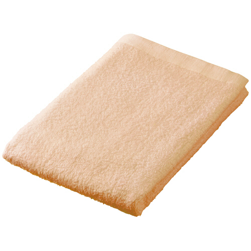 ＴＡＮＯＳＥＥ　個包装バスタオル　ライトブラウン　８００匁　１セット（１２枚）