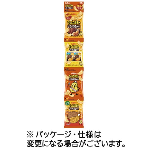 カルビー サッポロポテト バーベQあじ ミニ4 36g(9g×4袋)/パック 1セット(10パック)