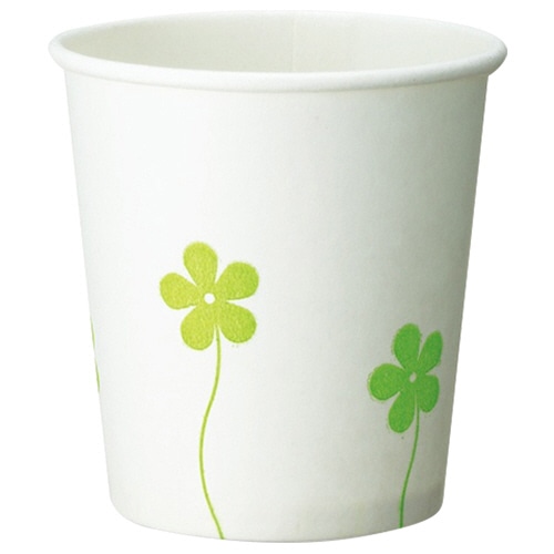 ファーストレイト うがい用紙コップ クローバー 90ml(3オンス) FR-285 1セット(2000個:100個×20パック)
