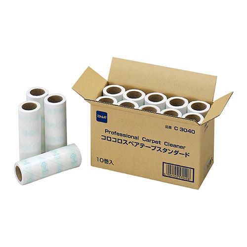 ニトムズ コロコロ スタンダード スペアテープ 幅160mm×90周巻 C3040 1セット(60巻:10巻×6箱)