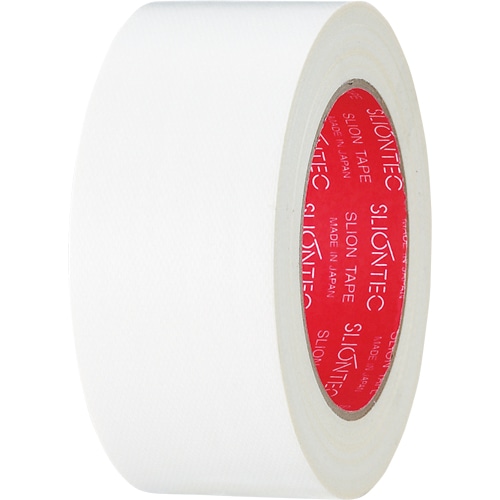 スリオンテック カラー布テープ 50mm×25m 厚み約0.24mm 白 343702WH 1セット(30巻)
