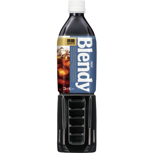 味の素AGF ブレンディ ボトルコーヒー 微糖 900ml ペットボトル 1ケース(12本)