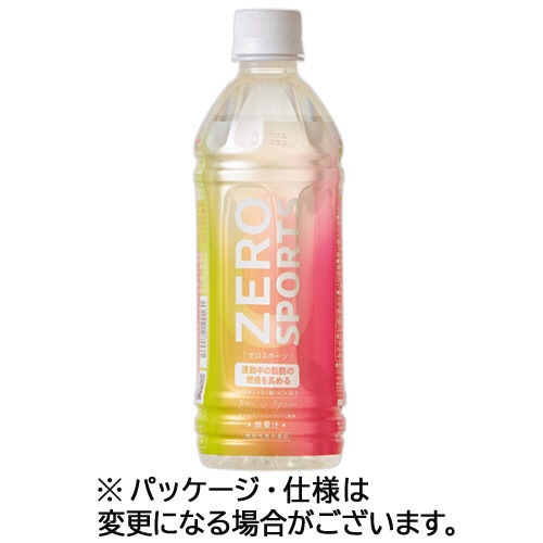 ニットービバレッジ つづけるプラス ZERO SPORTS 500ml ペットボトル 1ケース(24本)