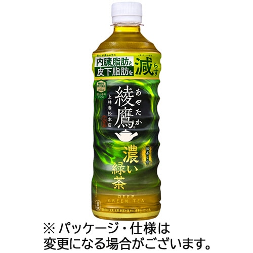 コカ・コーラ 綾鷹 濃い緑茶 525mL ペットボトル 1ケース(24本)