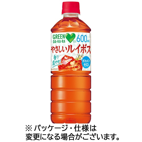 サントリー GREEN DA・KA・RA やさしいルイボス 600mL ペットボトル 1ケース(24本)