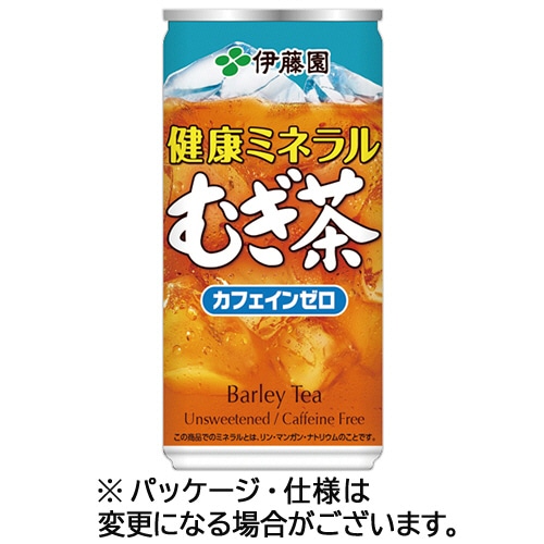 伊藤園　健康ミネラルむぎ茶　１９０ｇ　缶　１セット（９０本：３０本×３ケース）