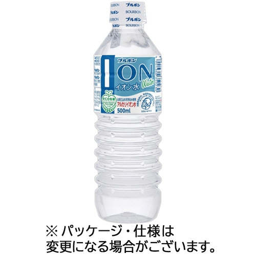 ブルボン イオン水 500mL ペットボトル 1ケース(24本)