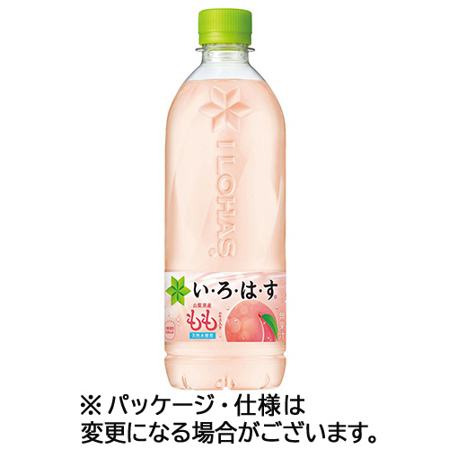 コカ・コーラ　い・ろ・は・す　もも　５４０ｍＬ　ペットボトル　１セット（４８本：２４本×２ケース）