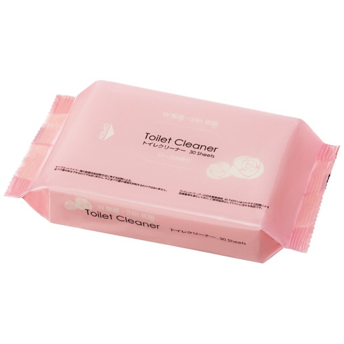 TANOSEE 除菌トイレクリーナー ローズの香り 1セット(900枚:30枚×30パック)