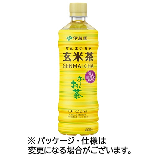 伊藤園 おーいお茶 玄米茶 600mL ペットボトル 1セット(48本:24本×2ケース)