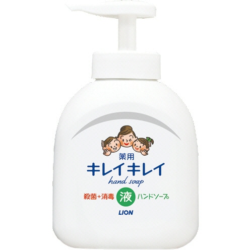 ライオン キレイキレイ 薬用 液体ハンドソープ 本体 250ml 1セット(24個)