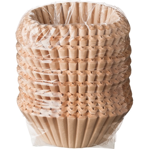 イーナ 立ロシ 業務用コーヒーフィルター 無漂白 25cm ENA-T-101 1セット(500枚:250枚×2パック)