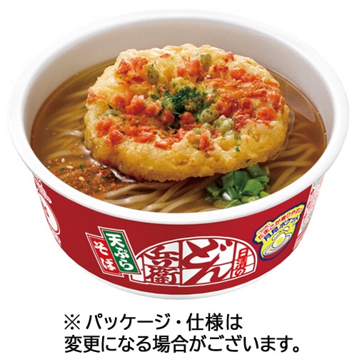 日清食品 日清のどん兵衛 天ぷらそば[西] 100g 1ケース(12食)