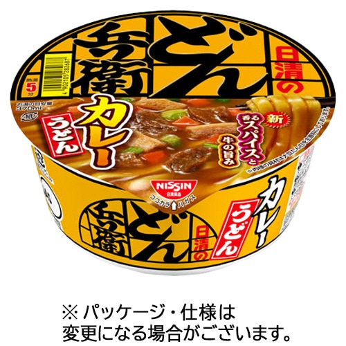 日清食品 日清のどん兵衛 カレーうどん 86g 1ケース(12食)