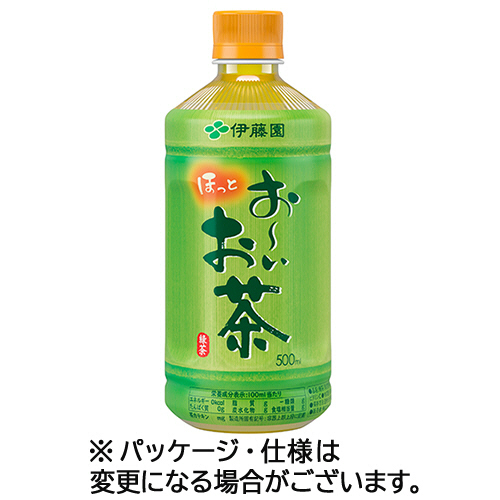 伊藤園　おーいお茶　緑茶　ホット対応（電子レンジ可）　５００ｍＬ　ペットボトル　１セット（４８本：２４本×２ケース）