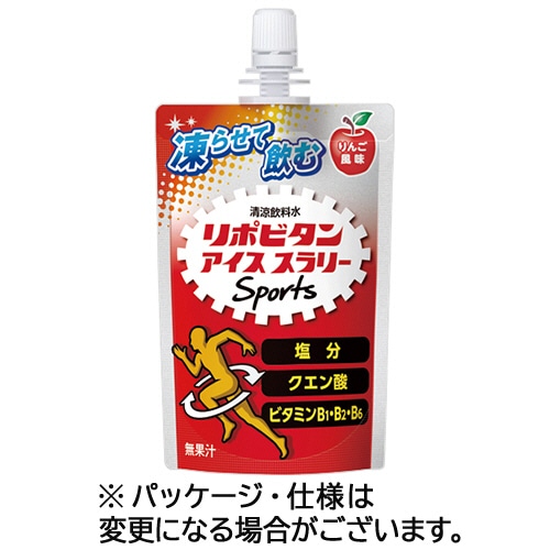 大正製薬　リポビタンアイススラリー　Ｓｐｏｒｔｓ　りんご風味　１２０ｇ　パウチ　１ケース（３０パック）