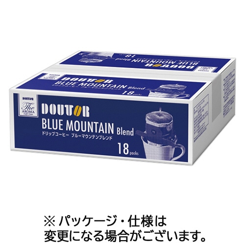 ドトールコーヒー ドリップコーヒー ブルーマウンテンブレンド 10g 1セット(54袋:18袋×3箱)