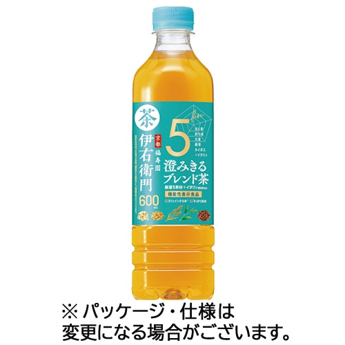 サントリー 緑茶 伊右衛門 澄みきるブレンド茶 600mL ペットボトル 1ケース(24本)