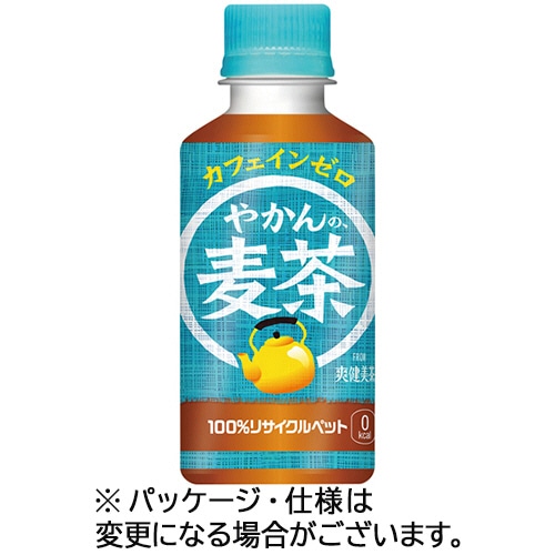 コカ・コーラ やかんの麦茶 from 爽健美茶 200mL ペットボトル 1セット(60本:30本×2ケース)