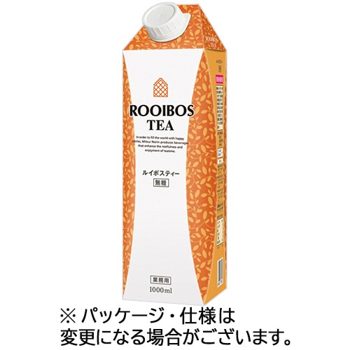 三井農林 ルイボスティー 1000mL 紙パック(口栓付) 1セット(12本:6本×2ケース)
