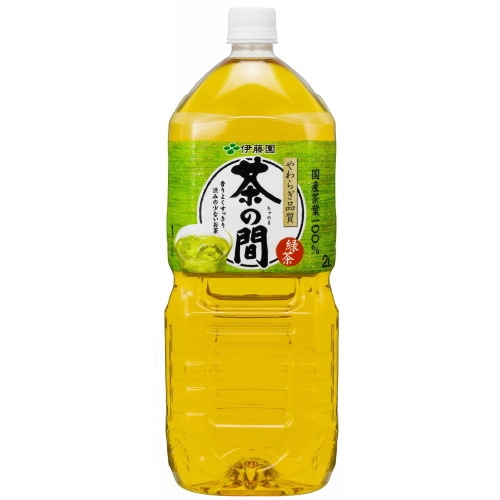 伊藤園 茶の間 2L ペットボトル 1セット(12本:6本×2ケース)
