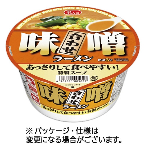 大黒食品工業 マイフレンド あっさり合わせ味噌ラーメン 82g 1ケース(24食)