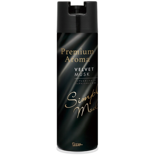 エステー トイレの消臭力スプレー Premium Aroma ベルベットムスク 365mL 1セット(3本)