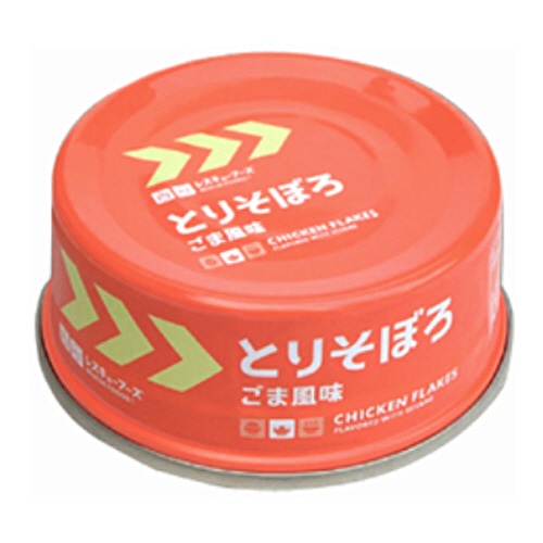 ホリカフーズ　レスキューフーズ　とりそぼろ　７０ｇ　５４２２３３　１セット（２４缶）