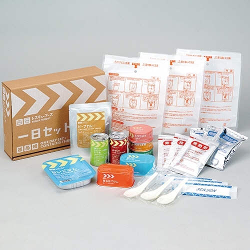 ホリカフーズ レスキューフーズ 一日セット スタンダード 1セット(18食:3食×6箱)