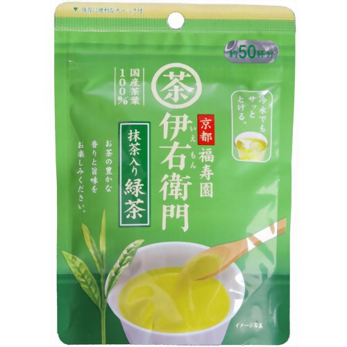 宇治の露製茶 伊右衛門 抹茶入インスタント緑茶 40g 1セット(36パック)
