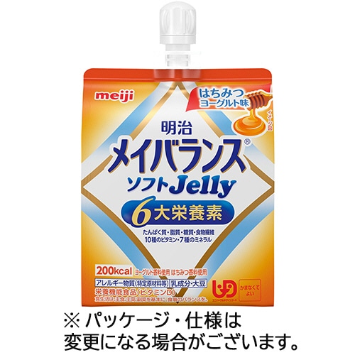 明治 メイバランスソフトJelly(ゼリー) はちみつヨーグルト味 125mL 1セット(36個)