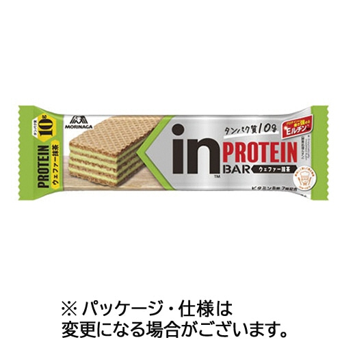 森永製菓 inバープロテイン ウェファー抹茶 1セット(12本)