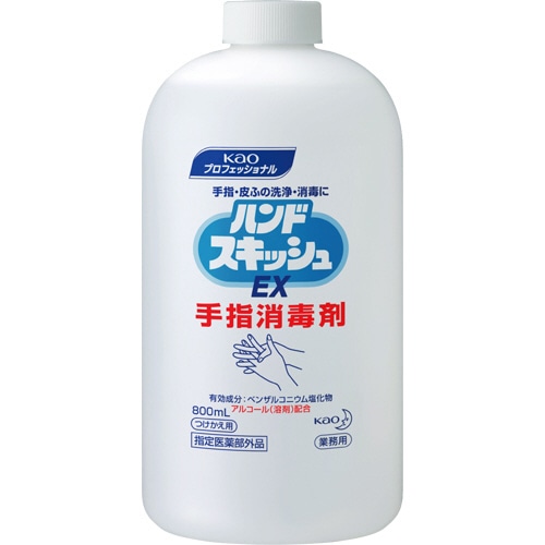 花王 ハンドスキッシュEX 手指消毒剤 つけかえ用 800ml 1セット(6本)